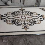 روش بزرگترین پنل سنگ معرق طرح باروک و حجره‌ای