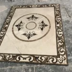 پنل سنگ معرق کف طرح مدالیون
