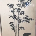خرید سنگ معرق دیواری طرح بامبو و پرنده
